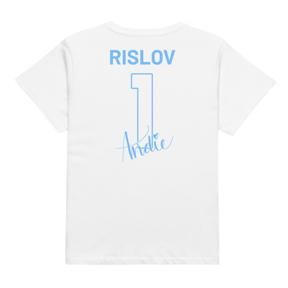Andie Rislov | Jersey Style Women’s High-Waisted Tee