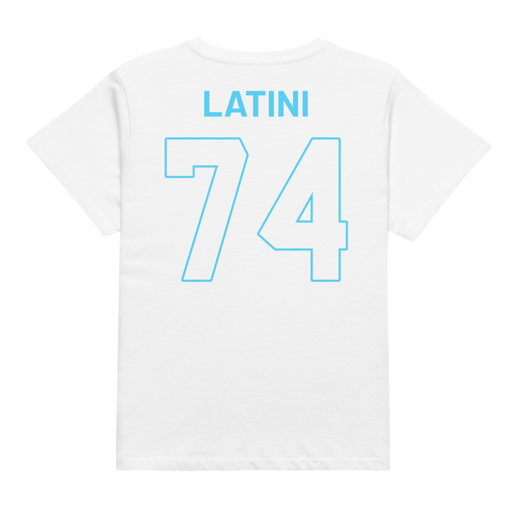 Hezikyah Latini | Jersey Style Women’s High-Waisted Tee