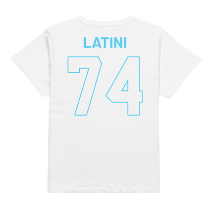 Hezikyah Latini | Jersey Style Women’s High-Waisted Tee