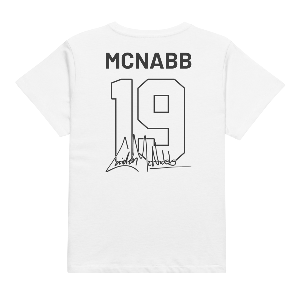 Caiden McNabb | Jersey Style Women’s High-Waisted Tee