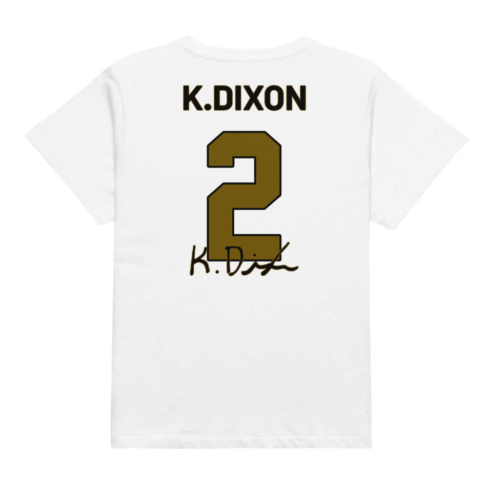 Kev Dixon | Jersey Style Women’s High-Waisted Tee