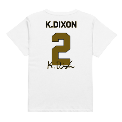 Kev Dixon | Jersey Style Women’s High-Waisted Tee
