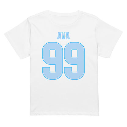 Ava Salinas | Jersey Style Women’s High-Waisted Tee