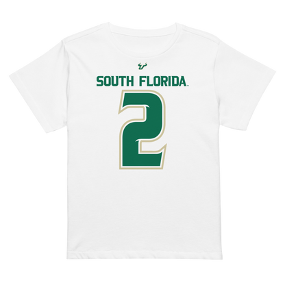 Grace Chin | Jersey-Style Women’s High-Waisted Tee