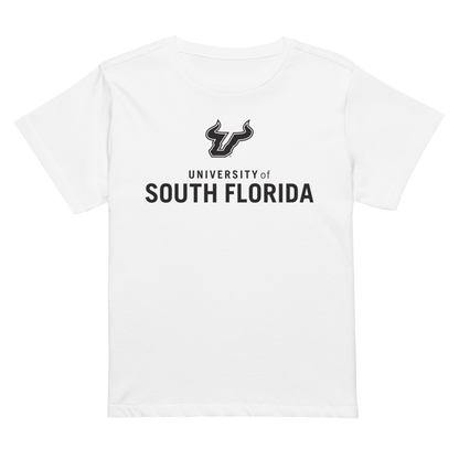 Colin Bellomy | Black & White Women’s High-Waisted Tee