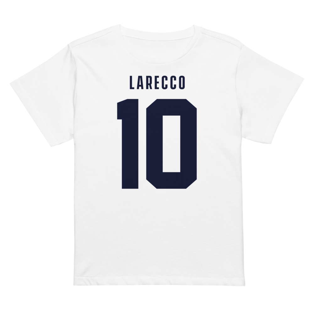 Larecco Campbell | Jersey Style Women’s High-Waisted Tee