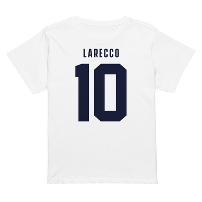 Larecco Campbell | Jersey Style Women’s High-Waisted Tee