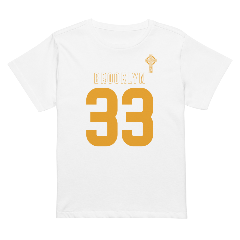 Brooklyn Connell | Jersey Style Women’s High-Waisted Tee