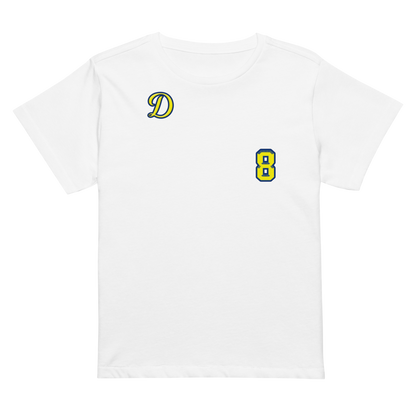 Dylan Rice | Jersey Style Women’s High-Waisted Tee