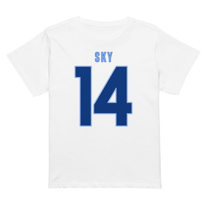 Skyla Tuthill | Jersey Style Women’s High-Waisted Tee