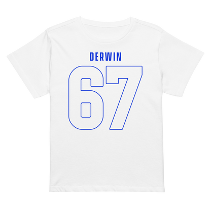 Derwin Jackson | Jersey Style Women’s High-Waisted Tee