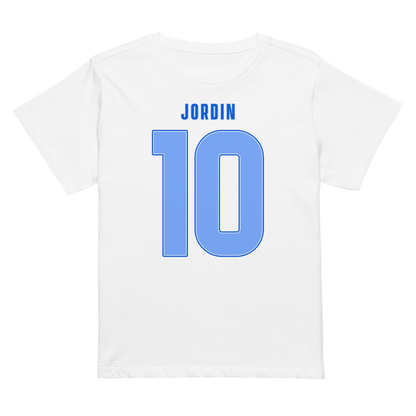 Jordin Blackmon | Jersey Style Women’s High-Waisted Tee