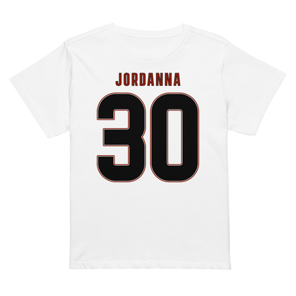 Jordanna Schrecker | Jersey Style Women’s High-Waisted Tee