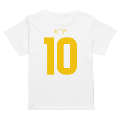 Addy Cusick | Jersey Style Women’s High-Waisted Tee