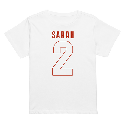 Sarah Frazee | Jersey Style Women’s High-Waisted Tee