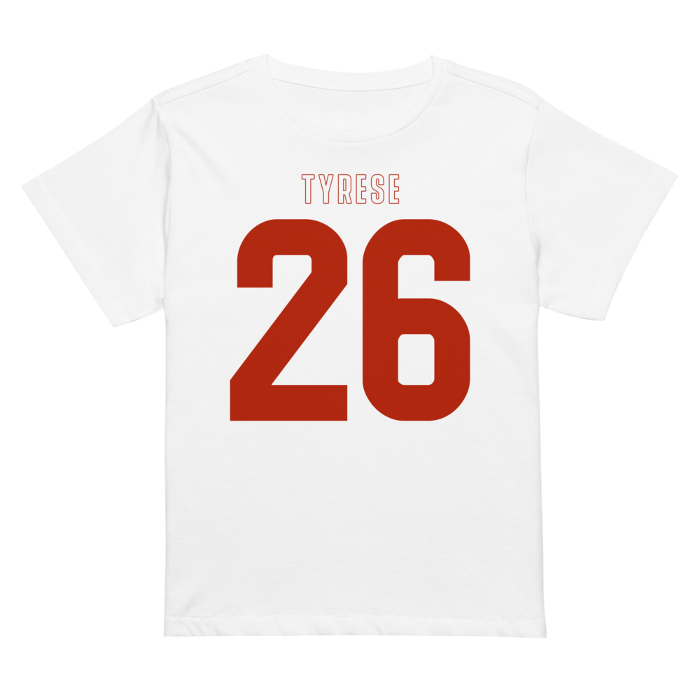 Tyrese Stanley | Jersey Style Women’s High-Waisted Tee