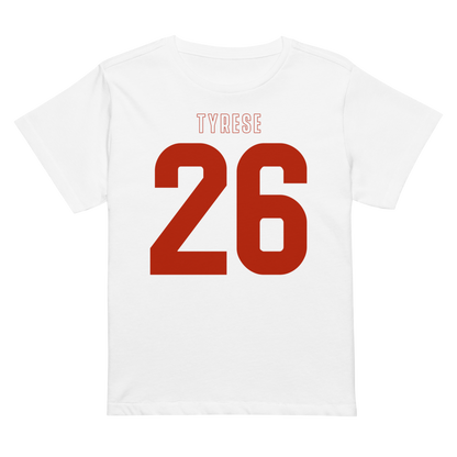 Tyrese Stanley | Jersey Style Women’s High-Waisted Tee
