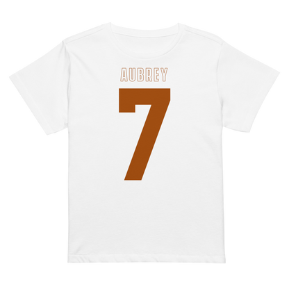 Aubrey Gibson | Jersey Style Women’s High-Waisted Tee