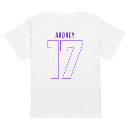 Audrey Cook | Jersey Style Women’s High-Waisted Tee