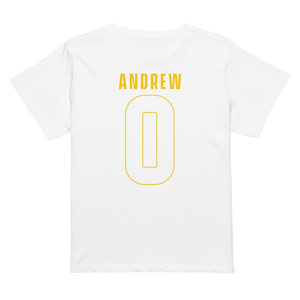 Andrew Gibson | Jersey Style Women’s High-Waisted Tee