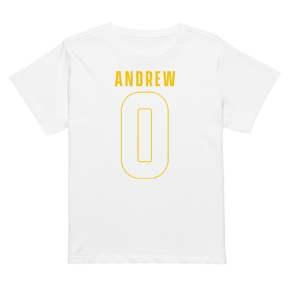 Andrew Gibson | Jersey Style Women’s High-Waisted Tee