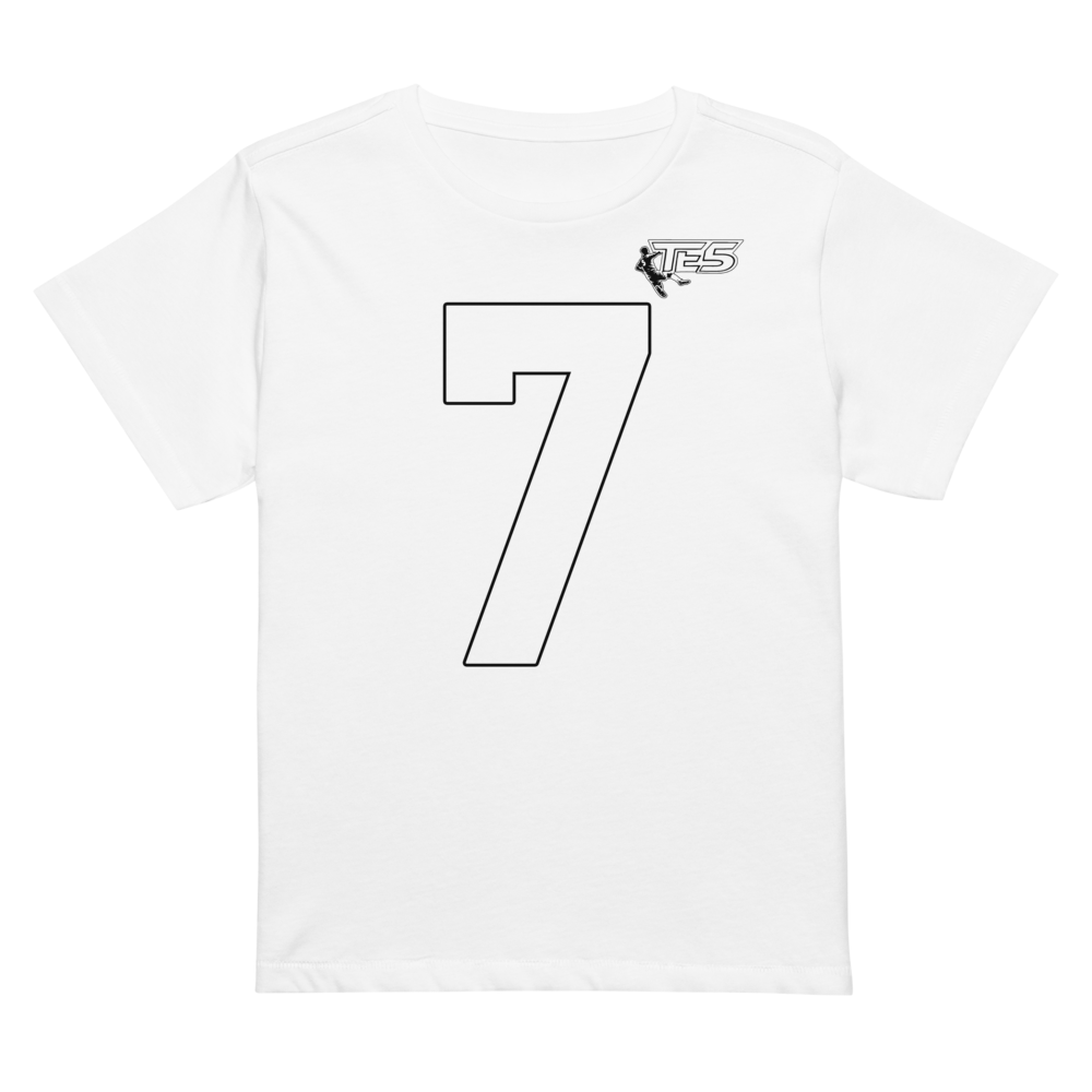 Tresor Ebuela | Jersey Style Women’s High-Waisted Tee