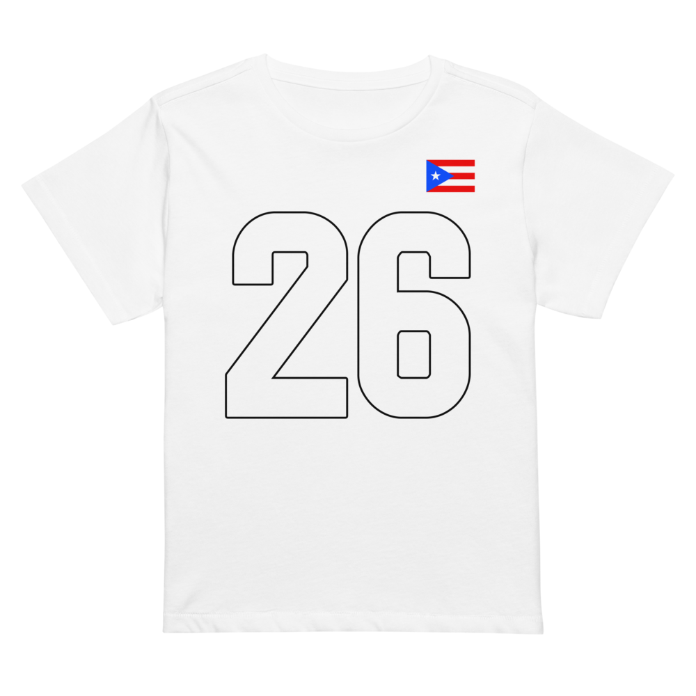 Xavier Quinones | Jersey Style Women’s High-Waisted Tee