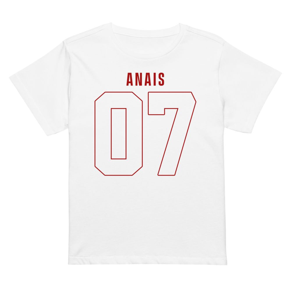 Anais Martinez | Jersey Style Women’s High-Waisted Tee