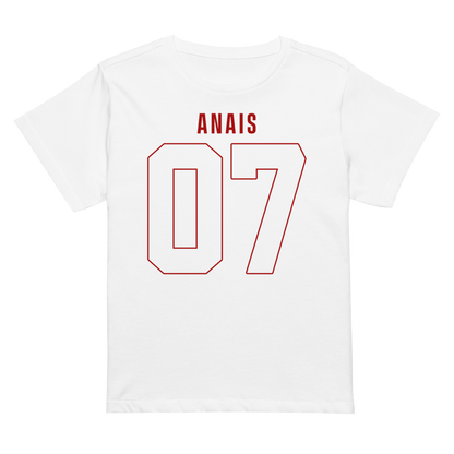 Anais Martinez | Jersey Style Women’s High-Waisted Tee