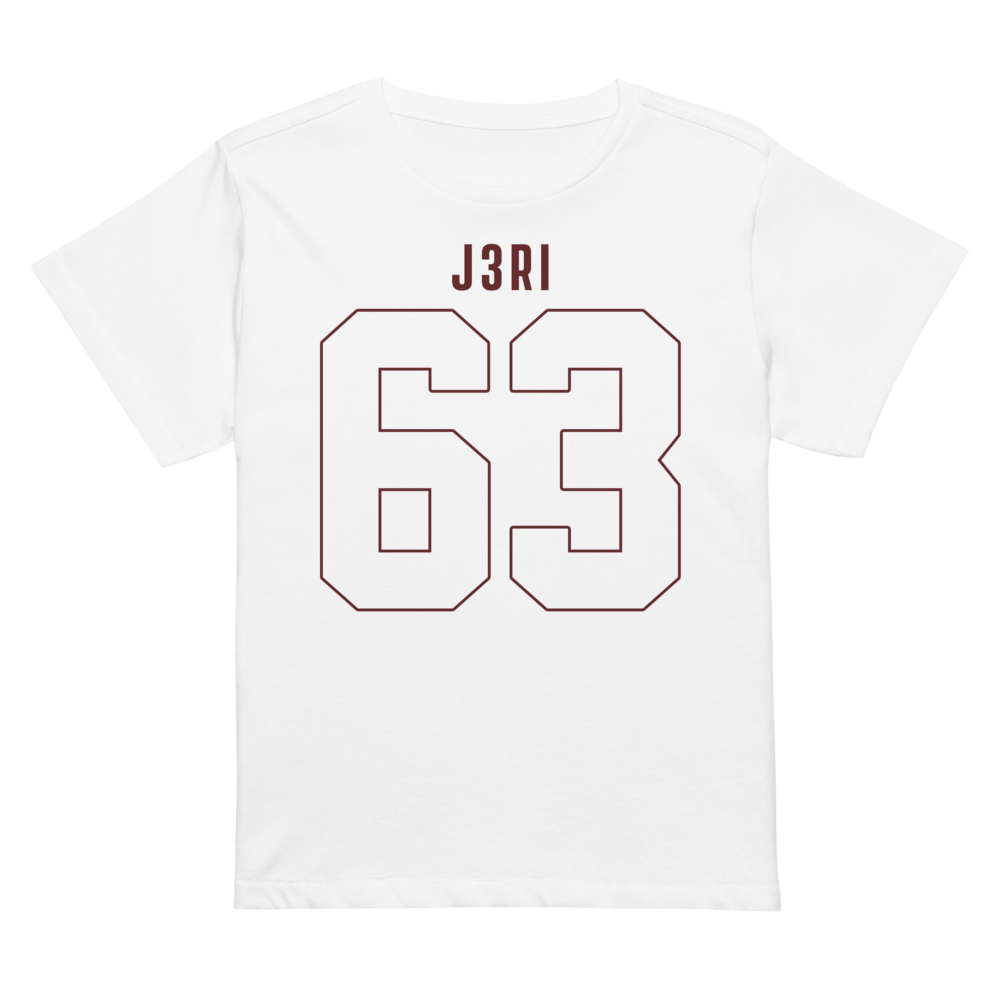 Jerimiah Lee | Jersey Style Women’s High-Waisted Tee