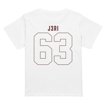 Jerimiah Lee | Jersey Style Women’s High-Waisted Tee