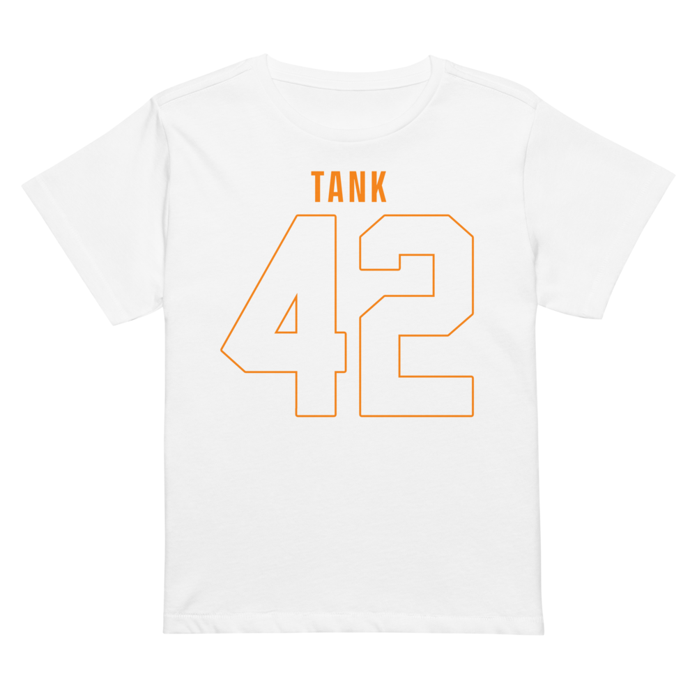 AJ Katrakazis | Jersey Style Women’s High-Waisted Tee