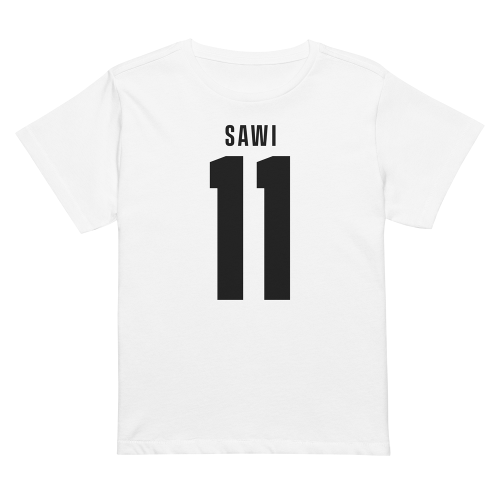 Ava Sawi | Jersey Style Women’s High-Waisted Tee