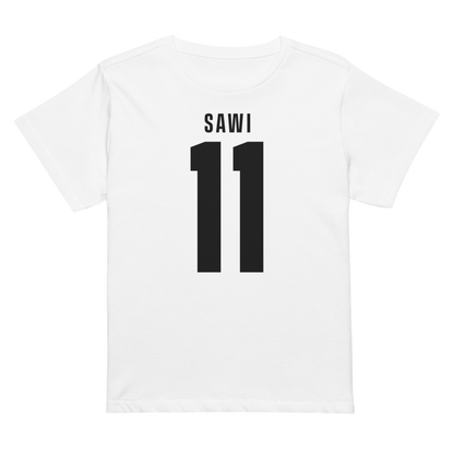 Ava Sawi | Jersey Style Women’s High-Waisted Tee