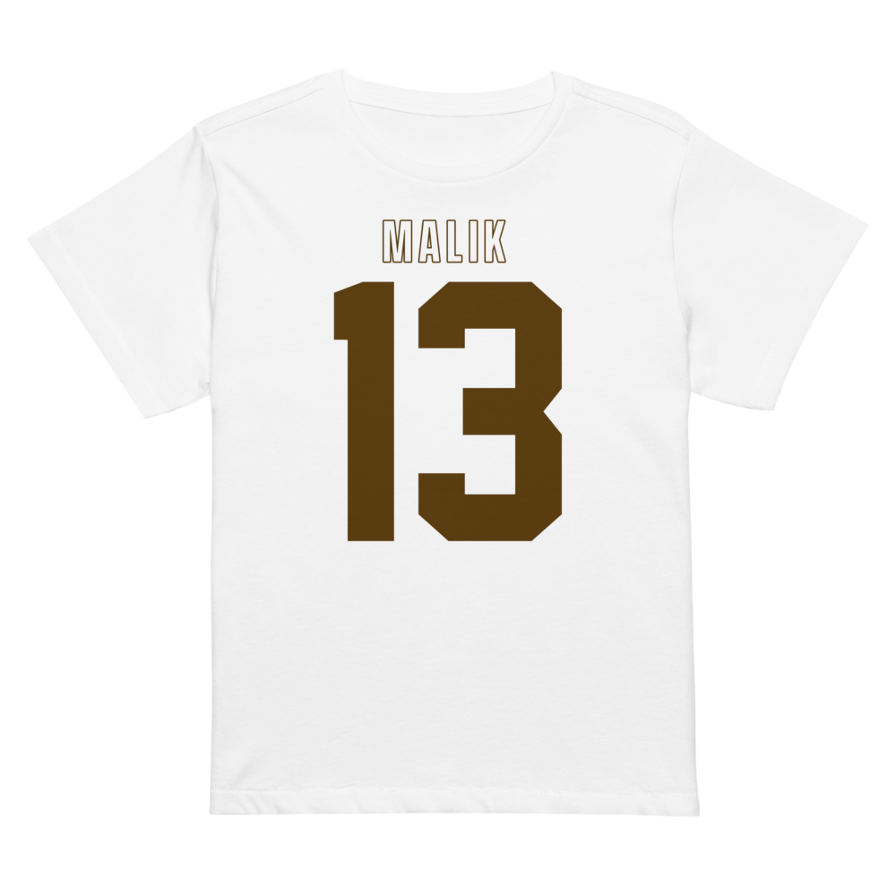 Malik Polk | Jersey Style Women’s High-Waisted Tee