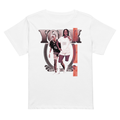 Ella York | Mural Women's High-Waisted Tee