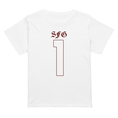Christopher Rodriguez | Jersey Style Women’s High-Waisted Tee
