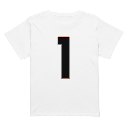 Jaydan Vicknair | Jersey Style Women’s High-Waisted Tee
