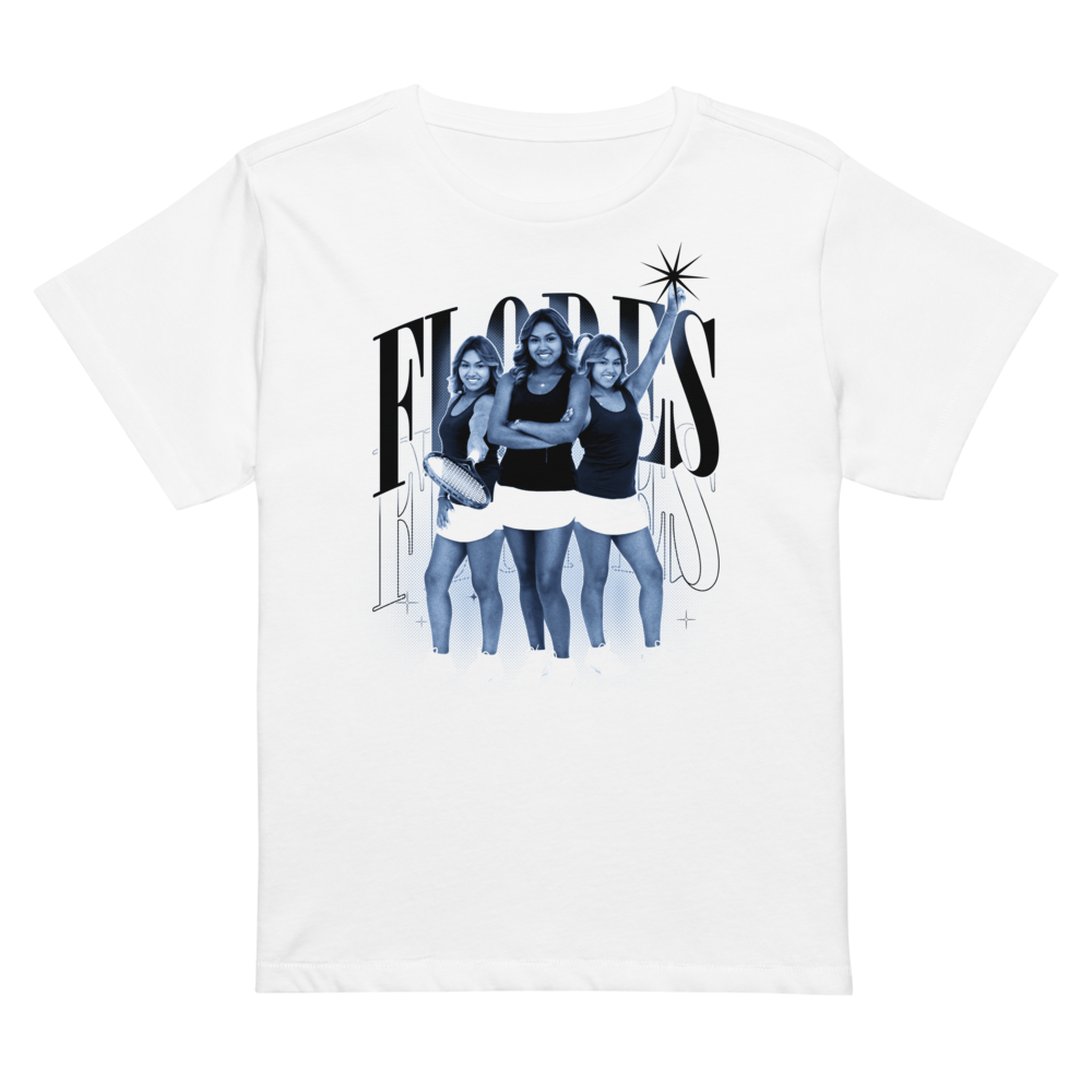 Jade Flores | Mural Women's High-Waisted Tee