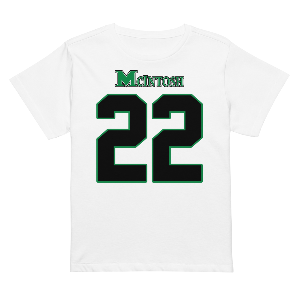 McIntosh High School | Jersey Style Women’s High-Waisted Tee