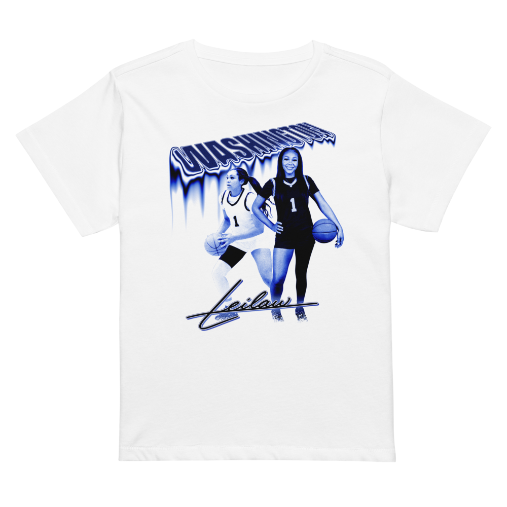 Leila Washington | Mural Women's High-Waisted Tee
