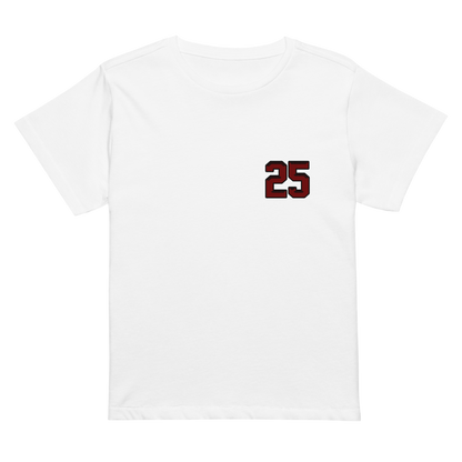 Brynley Dawkins | Jersey Style Women’s High-Waisted Tee