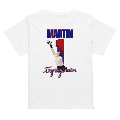 Trynity Martin | Mural Women's High-Waisted Tee