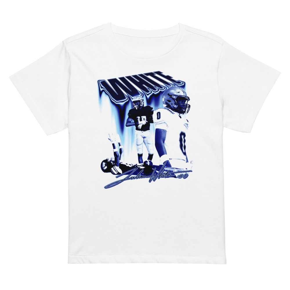 Julian White | Mural Women's High-Waisted Tee