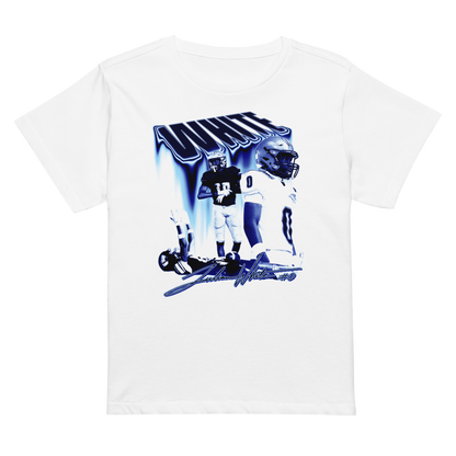 Julian White | Mural Women's High-Waisted Tee