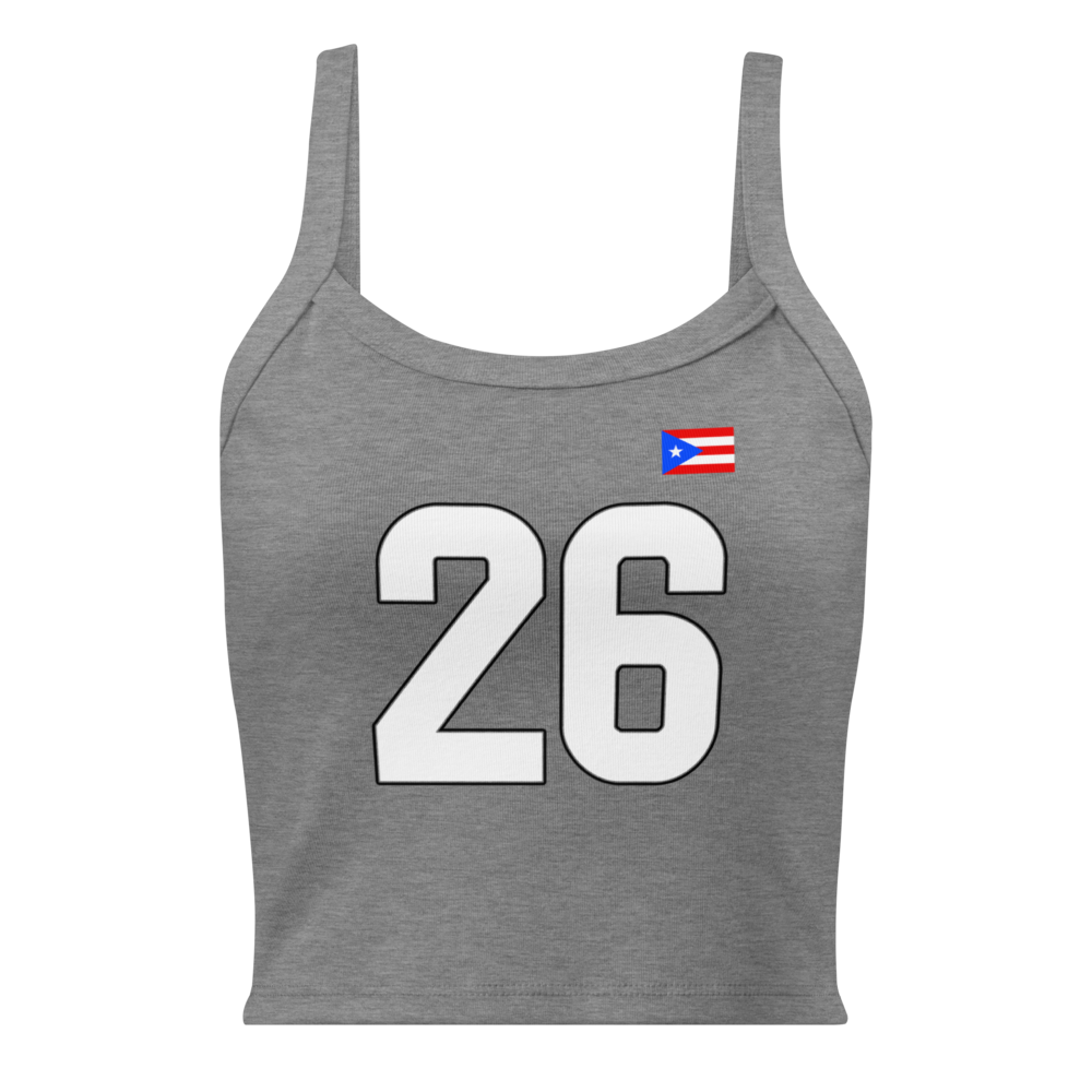 Xavier Quinones | Jersey Style Women’s Micro-Rib Tank Top