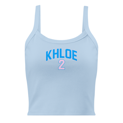 Khloe Barrett | Jersey Style Women's Micro-Rib Tank Top