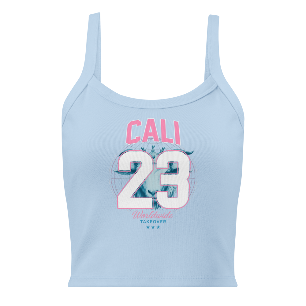 Cali Davis | Jersey Style Women's Micro-Rib Tank Top