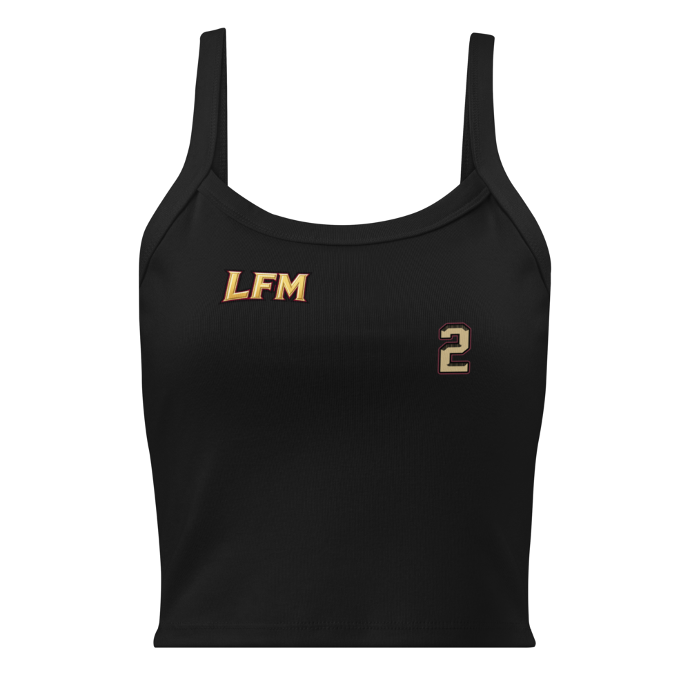 Trace White | Jersey Style Women's Micro-Rib Tank Top