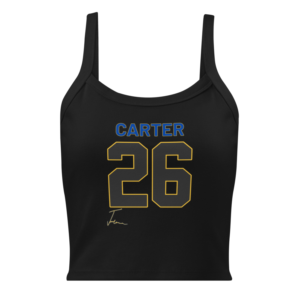Jazzell Carter | Jersey Style Women's Micro-Rib Tank Top